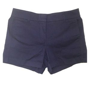 JCrew Chino Stretch Navy Blue Shorts